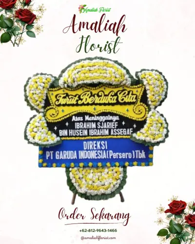 Papan Bunga Duka di Cigedug