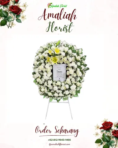 Krans Bunga Duka Cita di Cigedug